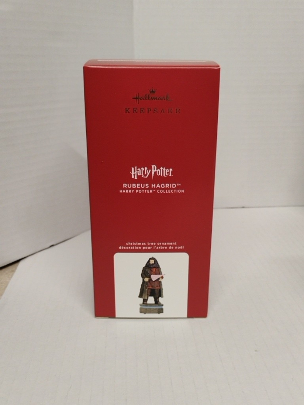 Hallmark Keepsake Harry Potter Rubeus Hagrid Red Ornament